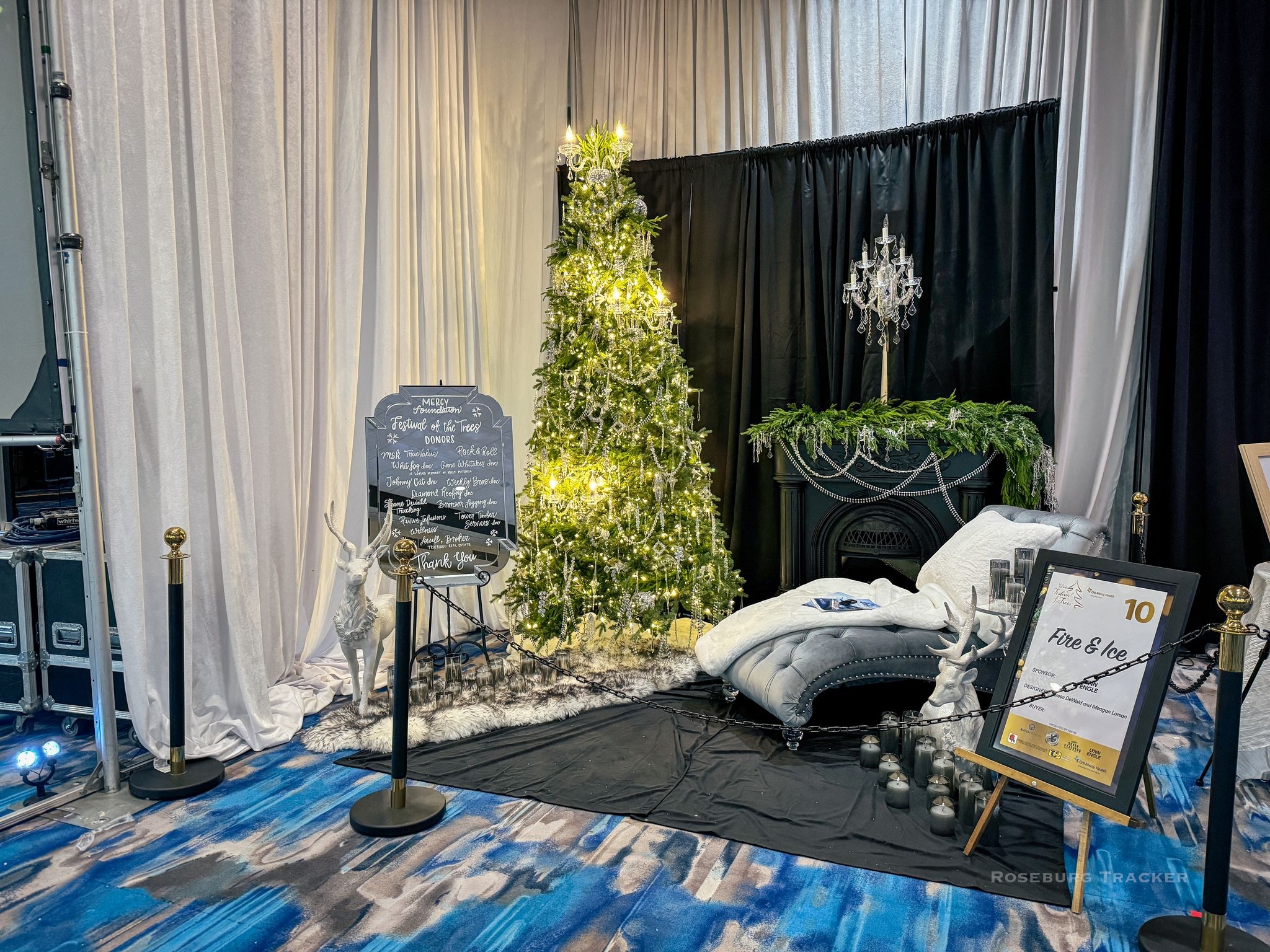 Fire and Ice - Tree | Festival of Trees 2025